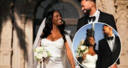 LOVE IS BLIND’S AD SMITH AND OLLIE SUTHERLAND TIE THE KNOT AHEAD OF BABY’S ARRIVAL