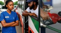 Lady shares hilarious reason fuel attendant refused selling to bus driver