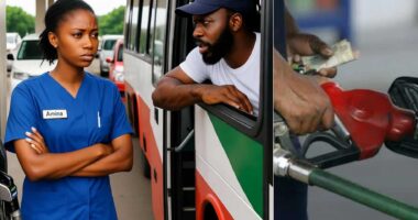 Lady shares hilarious reason fuel attendant refused selling to bus driver