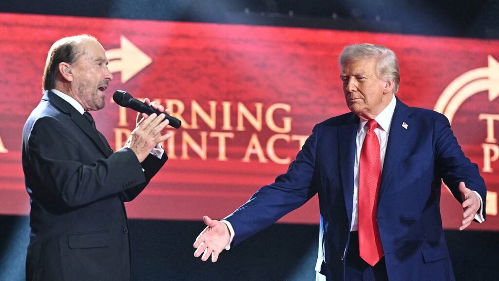 Lee Greenwood speaks out after being tipped to replace Bad Bunny