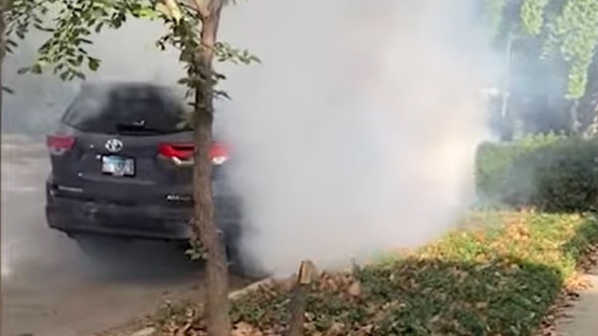 Locals fury as tear gas deployed just before kids' Halloween parade