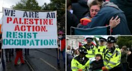London police arrest protesters against Palestine Action ban