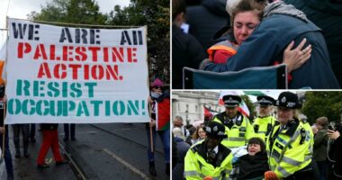 London police arrest protesters against Palestine Action ban