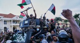 Madagascar president to make a speech after soldiers turned against the government in apparent coup