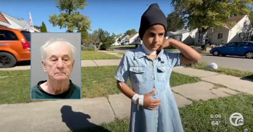 Man accused of slashing girl's throat at park sued by family