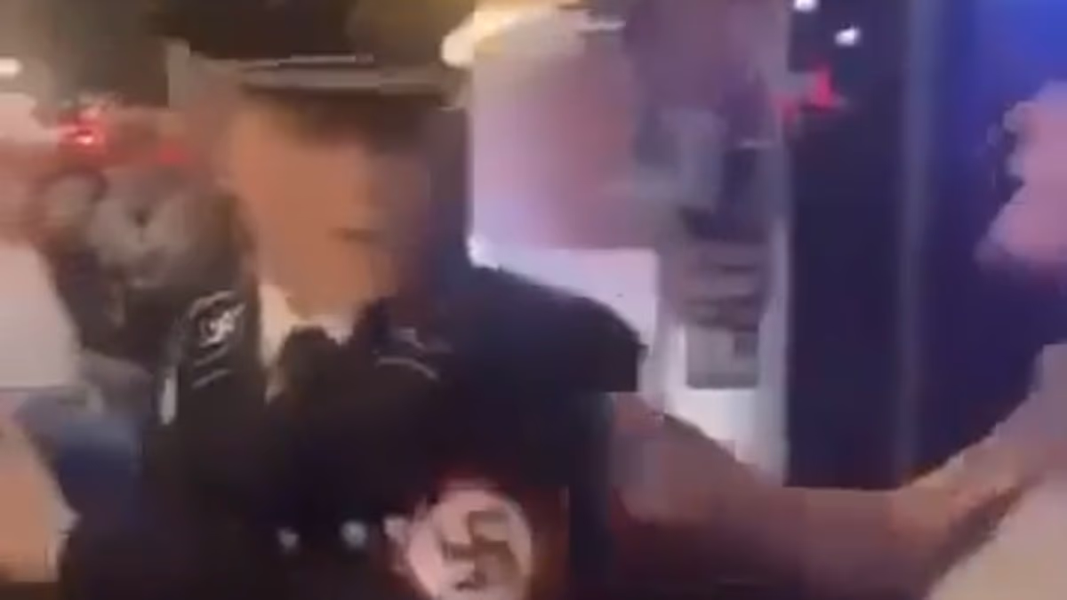 Man dressed as a Nazi who 'smashed woman's face with beer glass'