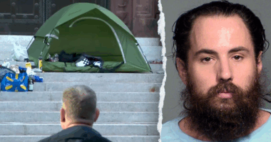 Man faces hate crime charges over 'hundred plus' explosives, threats outside cathedral ahead of SCOTUS event