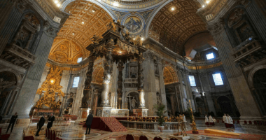 Man hauled away by security after urinating on main altar at St. Peter’s Basilica: report