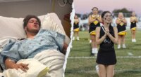 Man shot 10 times protecting high school cheerleader who died after shooting at bonfire: report