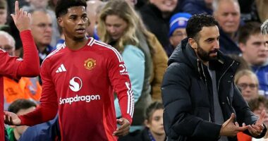 Marcus Rashford appears to blame Man United and their 'inconsistent environment' for his career going downhill - after thriving at Barcelona