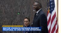 Mayor Brandon Johnson defends budget proposal in ABC7 Chicago exclusive interview, saying taxes on businesses needed