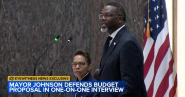 Mayor Brandon Johnson defends budget proposal in ABC7 Chicago exclusive interview, saying taxes on businesses needed