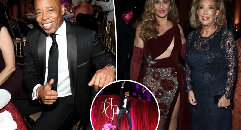 Mayor Eric Adams makes surprise appearance at Denise Rich’s Angel Ball amid Beyoncé buzz at bash