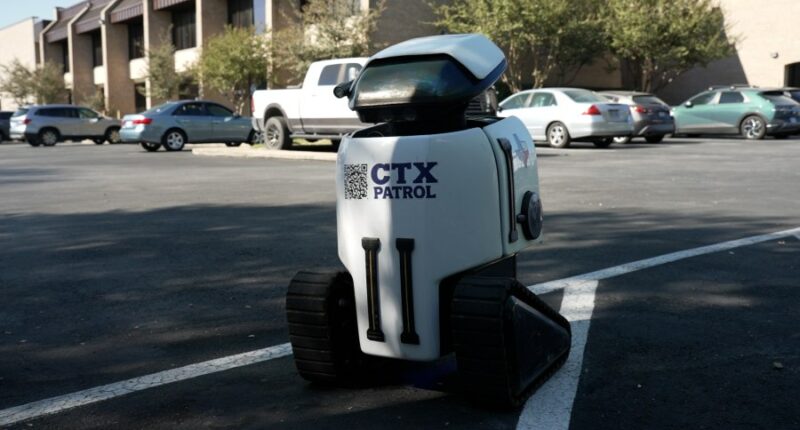 Meet Daxbot: The three-foot-tall surveillance robot patrolling parts of Austin
