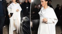 Meghan Markle bursts into laughing fit among stoic crowd at Fashion Week show
