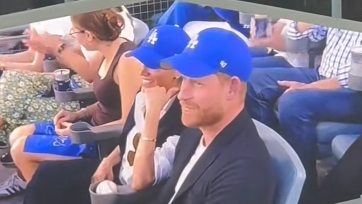 Meghan and Harry 'are booed' by crowd at Dodgers Stadium