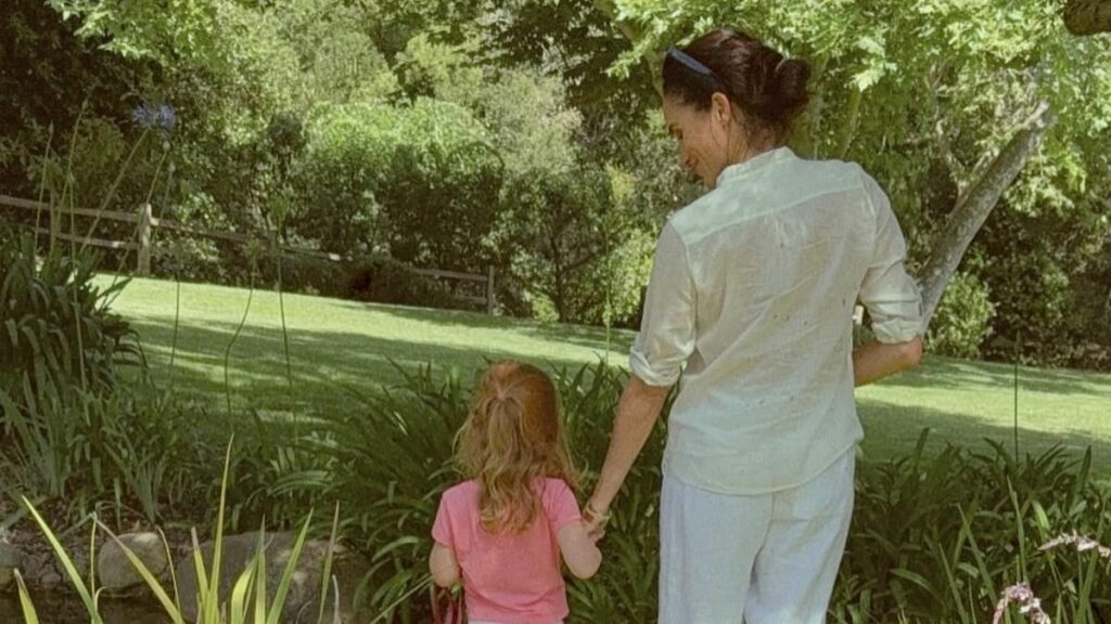 Meghan posts charming pictures to mark International Day of the Girl