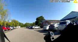 Michigan church shooting bodycam video shows police confront gunman