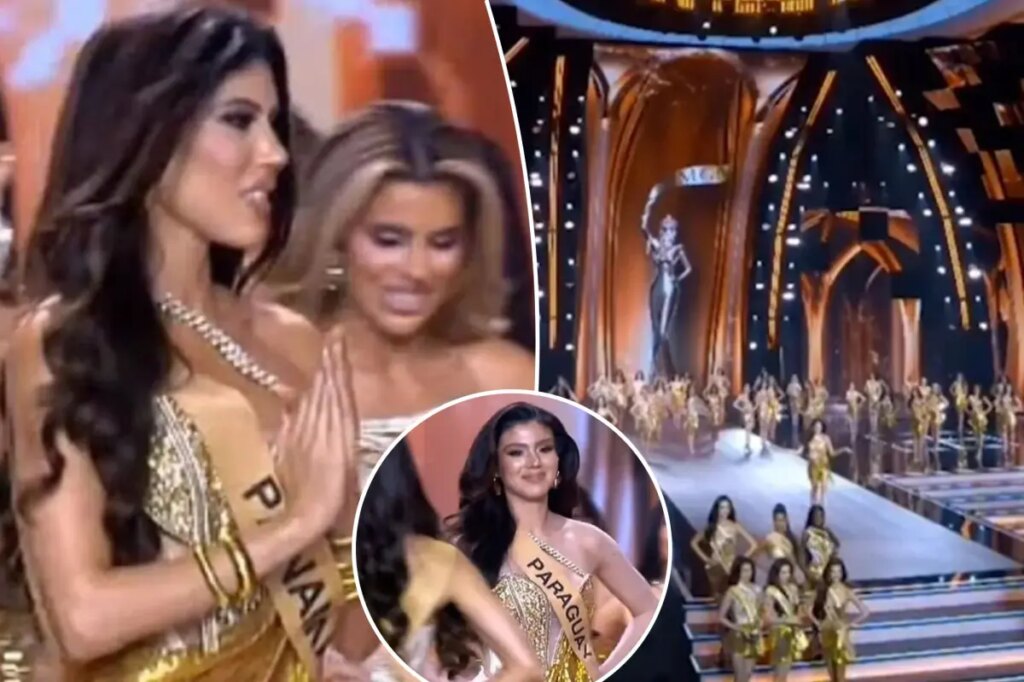 Miss Panama beauty queen Isamar Herrera’s awkward onstage blunder goes viral — leaving viewers mortified