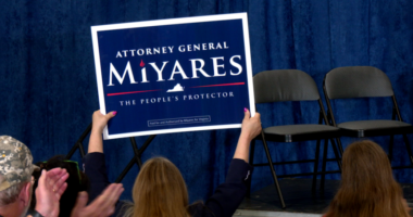 Miyares holds rally in Chesterfield, says 'eyes of the nation' are on Virginia
