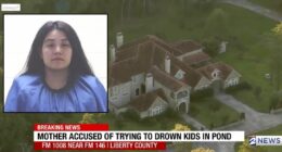 Mom charged after trying to drown her 3 children: Police