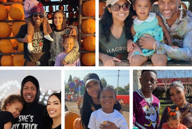 NICK CANNON, SHEMAR MOORE AND MORE CELEBS HIT UP THE PUMPKIN PATCH WITH THEIR KIDS