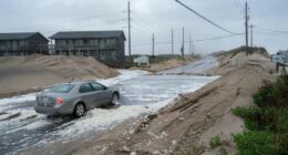 New Jersey declares emergency as nor'easter approaches, while Alaska flooding carries away homes