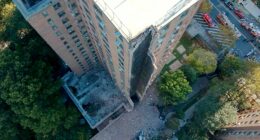 New York City high-rise apartment building suffers partial collapse