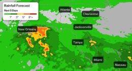 New double weather warning: 'tropical wave' headed to U.S.