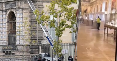 New video purportedly shows Louvre thieves in action during brazen daytime heist