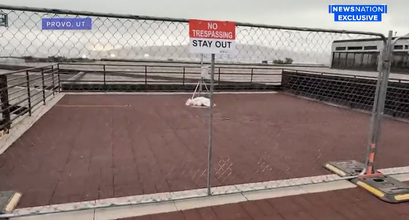 NewsNation visits rooftop where shots were fired at Charlie Kirk