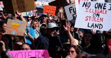 'No Kings' organizer discourages violence following coast-to-coast arrests