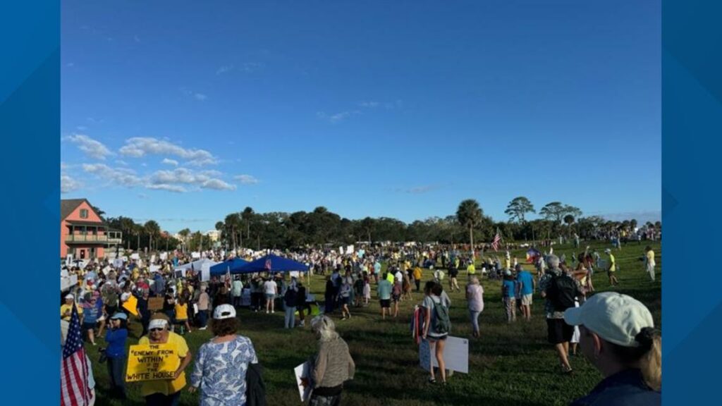 'No Kings' protest in St. Augustine