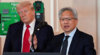Nvidia CEO praises Trump, policies at ‘Super Bowl of AI’