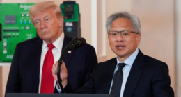 Nvidia CEO praises Trump, policies at ‘Super Bowl of AI’