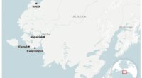 Officials airlift evacuees to safety after the remnants of Typhoon Halong devastate Alaska villages