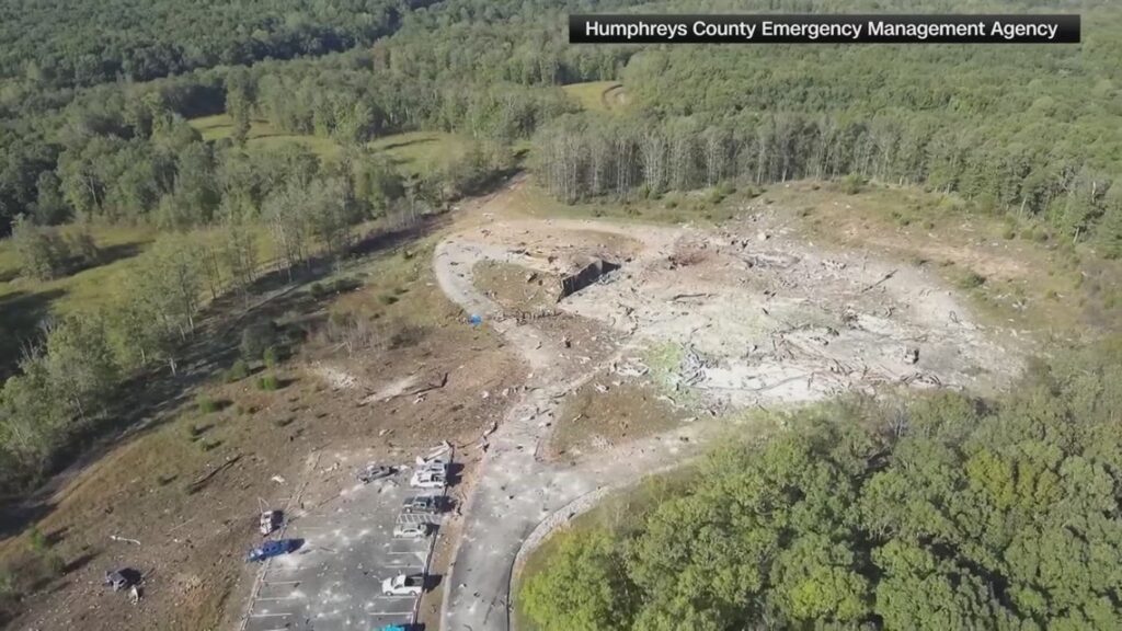 Officials release new details weeks after blast at Tennessee explosives plant kills 16