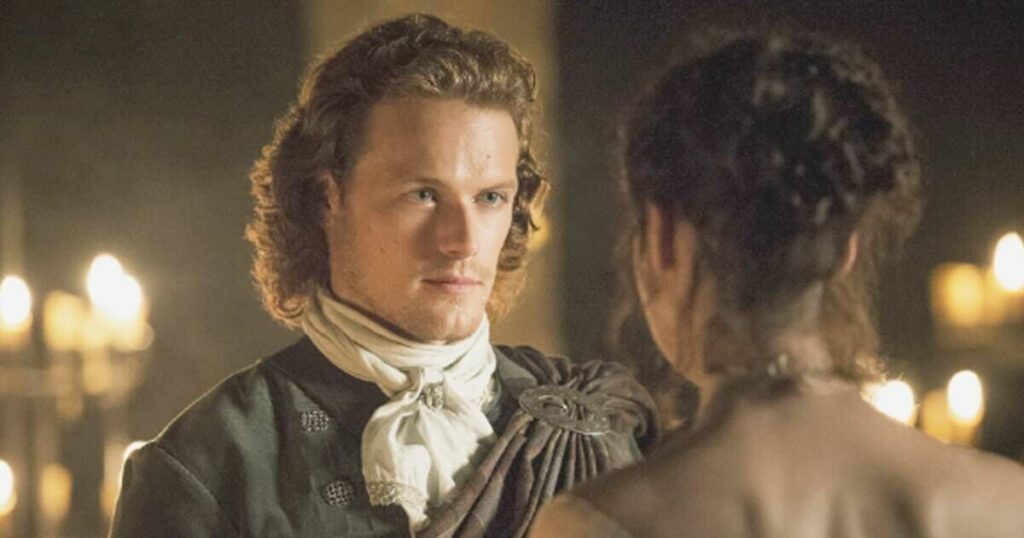 Outlander producer details 3 major book changes to Jamie and Claire wedding
