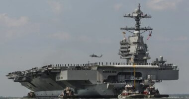 Pentagon sends largest aircraft carrier to Caribbean amid boat strikes