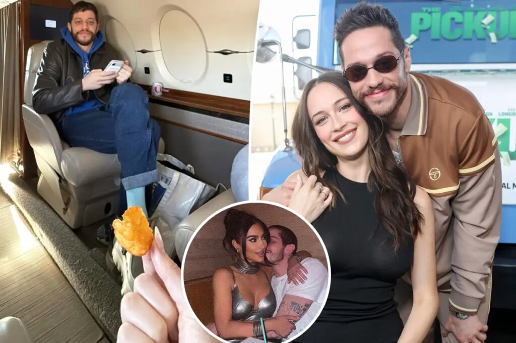 Pete Davidson surprises pregnant girlfriend with private jet date after Kim Kardashian fling resurfaces
