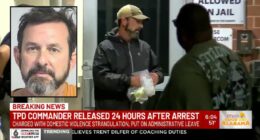 Police captain out on bond after allegedly strangling woman