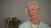 Pat, 76, was confronted by two armed intruders in her Brighton East home.