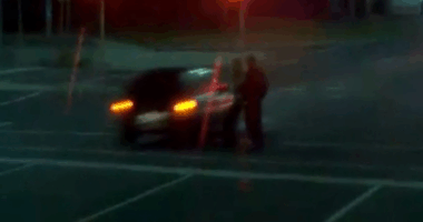 Mornington pedestrian car near miss Victoria