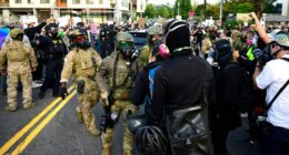 Portland police chief touts 'crowd support' approach as ICE facility faces ongoing violence