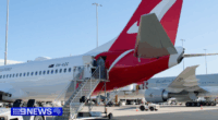 Adelaide Airport has marked the resumption of international Qantas flights after more than a decade, with the inaugural Adelaide to Auckland service departing this morning.