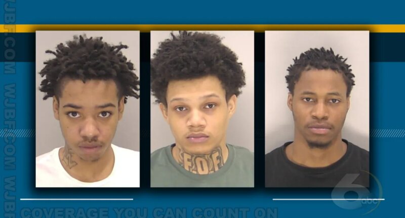 L to R: Damien Bell, Zayquan McNair, Kenneth Taksley
