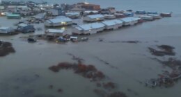 Rare October storm brings heavy rain, possible mudslides to Southern California
