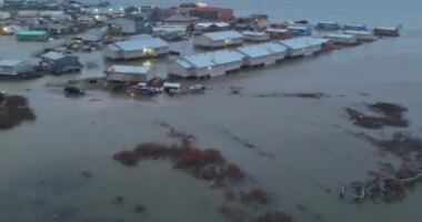 Rare October storm brings heavy rain, possible mudslides to Southern California
