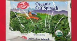 Recall: Frozen spinach bags sold nationwide may be contaminated with listeria