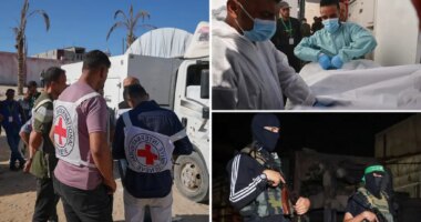 Red Cross received remains of 2 more Hamas hostages to be handed over to Israel